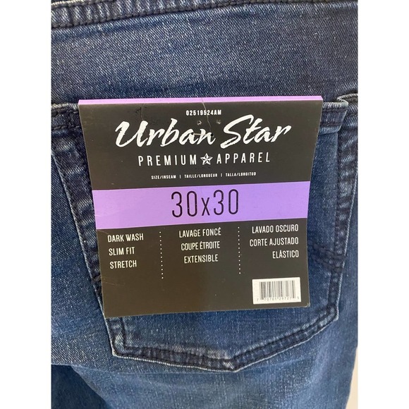 Urban Star Slim jeans 30x30 NWT - Picture 7 of 9